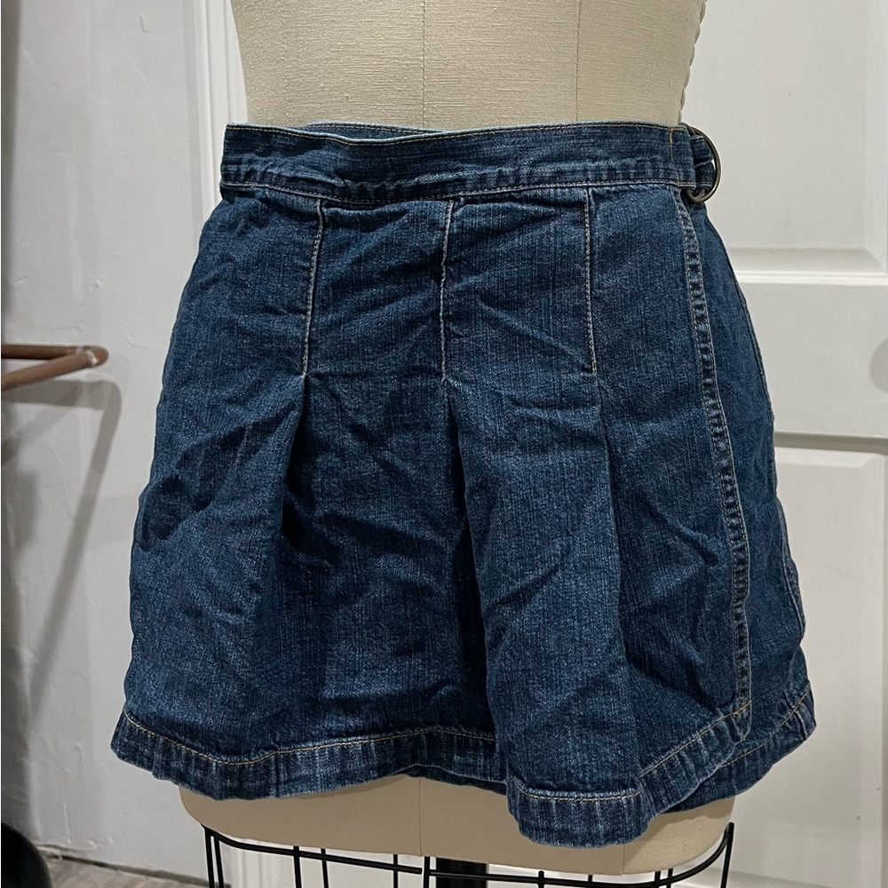 Denim Mini Skirt